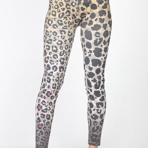 M. Rena Colorful Cheetah Printed Tummy Control Seamless Rayon Leggings. …
